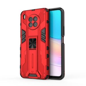 For Huawei nova 8i Supersonic PC + TPU Shock-proof Protective Case with Holder(Red) (OEM)