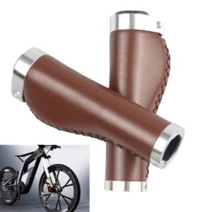 Retro Bicycle Leather Grip Cover Mountain Bike Comfortable Cowhide Grip Cover, Colour: HG006 Comfortable (OEM)