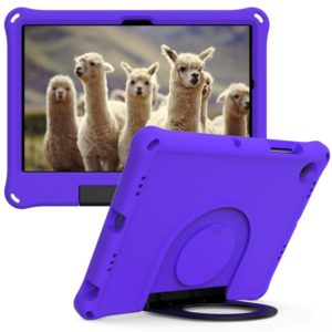 For Samsung Galaxy Tab A8 EVA Handle Holder Tablet Case(Purple) (OEM)