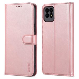 AZNS Skin Feel Calf Texture Horizontal Flip Leather Case with Card Slots & Holder & Wallet For Huawei Maimang 10 SE(Rose Gold) (OEM)
