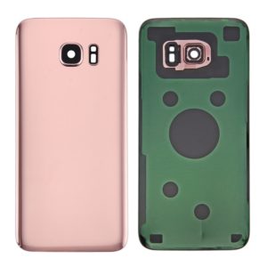 For Galaxy S7 Edge / G935 Original Battery Back Cover with Camera Lens Cover (Rose Gold) (OEM)