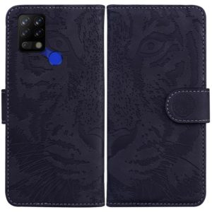 For Tecno Pova LD7 Tiger Embossing Pattern Horizontal Flip Leather Phone Case(Black) (OEM)