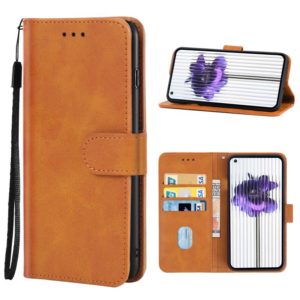 For Nothing Phone 1 Leather Phone Case(Brown) (OEM)