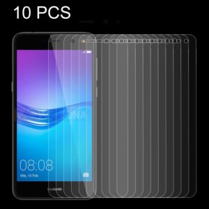 10 PCS for Huawei Y6 (2017) 0.26mm 9H Surface Hardness 2.5D Explosion-proof Tempered Glass Non-full Screen Film (OEM)