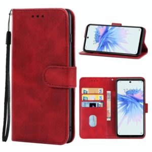 Leather Phone Case For ZTE Libero 5G II(Red) (OEM)