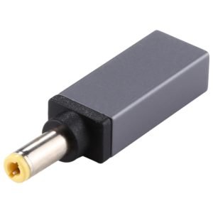 PD 18.5V-20V 5.5x2.5mm Male Adapter Connector(Silver Grey) (OEM)