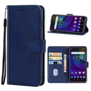 Leather Phone Case For ZTE Blade V10 Vita(Blue) (OEM)