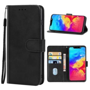 Leather Phone Case For Infinix Hot 7(Black) (OEM)