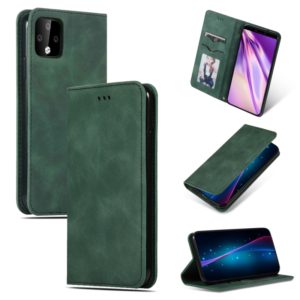 Retro Skin Feel Business Magnetic Horizontal Flip Leather Case for Google Pixel 4(Army Green) (OEM)