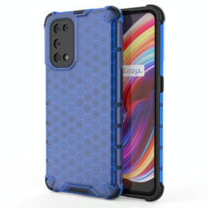 For OPPO Realme X7 Pro Shockproof Honeycomb PC + TPU Case(Blue) (OEM)