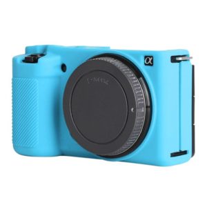 For Sony ZV-E10 Soft Silicone Protective Case (Blue) (OEM)