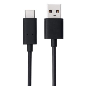 1m USB 2.0 to USB 3.1 Type-C Cable(Black) (OEM)