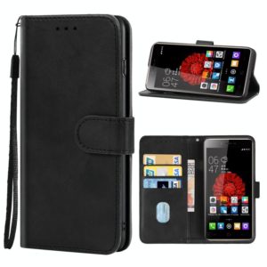 For Tecno L8 Leather Phone Case(Black) (OEM)
