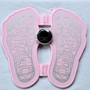MLR-125 Mini Foot Massager Elderly Foot Foot Massager EMS Portable Pulse Home Foot Relaxing Massager, Shape: Pink (Rechargeable) (OEM)