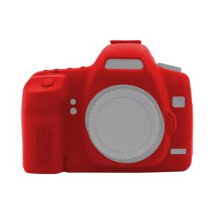 For Canon EOS 5D Mark II Soft Silicone Protective Case(Red) (OEM)