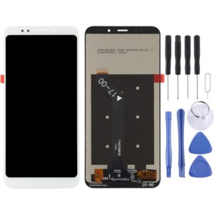 TFT LCD Screen for Xiaomi Redmi 5 Plus with Digitizer Full Assembly(White) (OEM)