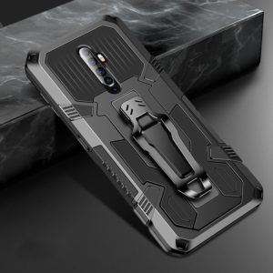 For OPPO Reno2 F Machine Armor Warrior Shockproof PC + TPU Protective Case(Black) (OEM)