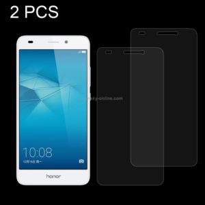 2 PCS for Huawei Honor 5c 0.26mm 9H Surface Hardness Explosion-proof Non-full Screen Tempered Glass Screen Film (OEM)