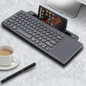 2.4G Bluetooth Wireless Keyboard With Card Slot Bracket With Touchpad (OEM)
