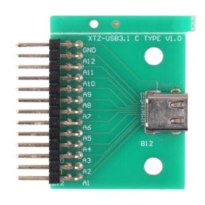 Double-sided Positive and Negative Type C Female Test Board USB 3.1 with PCB 24P Female Connector (OEM)
