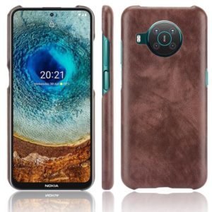 For Nokia X10 / X20 Shockproof Litchi Texture PC + PU Case(Brown) (OEM)