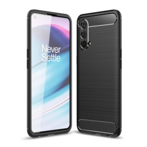 For OnePlus Nord CE 5G Brushed Texture Carbon Fiber TPU Case(Black) (OEM)