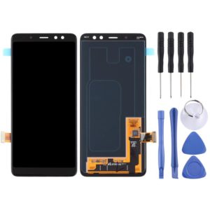 AMOLED LCD Screen for Galaxy A8 (2018) / A5 (2018) / A530 with Digitizer Full Assembly (Black)(Black) (OEM)