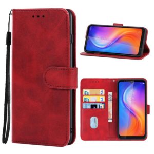For Tecno Note 4 Leather Phone Case(Red) (OEM)