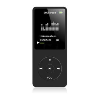 Card Ultra-thin Lossless MP4 Player With Screen(Black) (OEM)