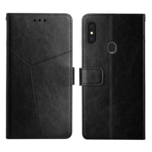 For Gigaset GS3 Y Stitching Horizontal Flip Leather Phone Case(Black) (OEM)
