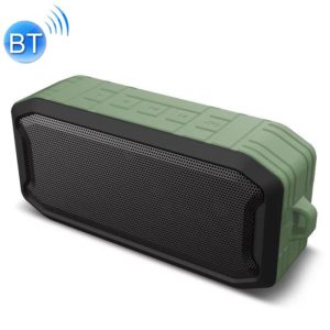 M3 Wireless Bluetooth Speakers Waterproof Portable Outdoor Loudspeaker Mini Box Speaker Support FM & TF & U Disk(Green) (OEM)