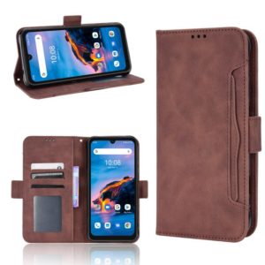 For Umidigi Bison X10G / X10G NFC Skin Feel Calf Pattern Leather Phone Case(Brown) (OEM)