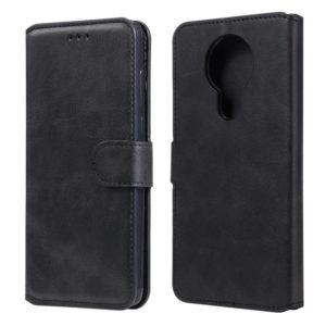 For Nokia 3.4 / 7.3 Classic Calf Texture PU + TPU Horizontal Flip Leather Case, with Holder & Card Slots & Wallet(Black) (OEM)