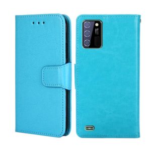 For Oukitel C25 Crystal Texture Leather Phone Case(Sky Blue) (OEM)
