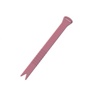 TG01 Silicone Streamer Toilet Seat Cover Lifter(Light Pink) (OEM)