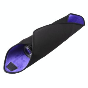 Hundred-folding Cloth Photography Camera SLR Liner Lens Bag Thickening Wrapped Cloth Plus Velvet, Size: 50x50cm (Purple) (OEM)