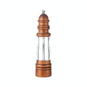 Wooden Lighthouse Shape Pepper Grinder Household Manual Sea Salt Grinding Tool, Specification: 8 inch (OEM)