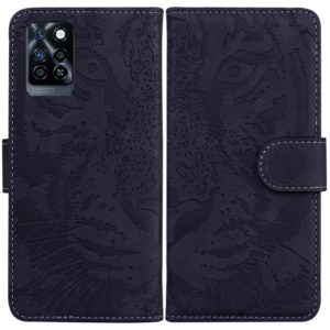 For Infinix Note 11 Tiger Embossing Pattern Horizontal Flip Leather Phone Case(Black) (OEM)
