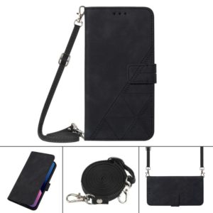 For Infinix Note 10 Pro Crossbody 3D Embossed Flip Leather Phone Case(Black) (OEM)