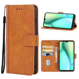 For Itel Vision 3 Leather Phone Case(Brown) (OEM)