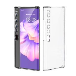 For Huawei Mate Xs 2 TPU Electroplating Full Coverage Protective Phone Case(Transparent) (OEM)
