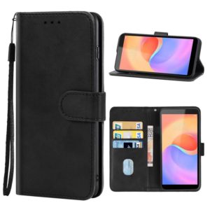 Leather Phone Case For ZTE Blade A31 Plus(Black) (OEM)