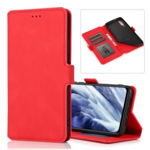 For Xiaomi Mi 9 Pro Retro Magnetic Closing Clasp Horizontal Flip Leather Case with Holder & Card Slots & Photo Frame & Wallet(Red) (OEM)