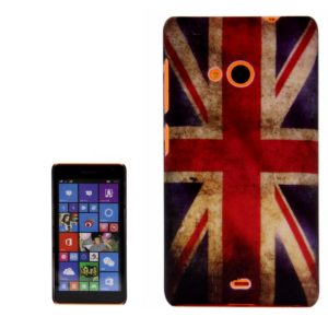 UK Flag Pattern Plastic Case for Microsoft Lumia 535 (OEM)