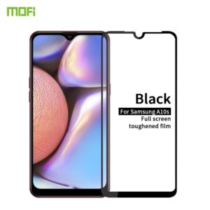 For Galaxy A10S MOFI 9H 2.5D Full Screen Tempered Glass Film(Black) (MOFI) (OEM)