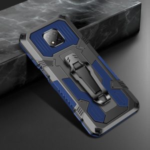For Motorola Moto G Power (2021) Machine Armor Warrior Shockproof PC + TPU Protective Case(Blue) (OEM)