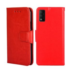 For TCL 30T/T603DL Crystal Texture Leather Phone Case(Red) (OEM)