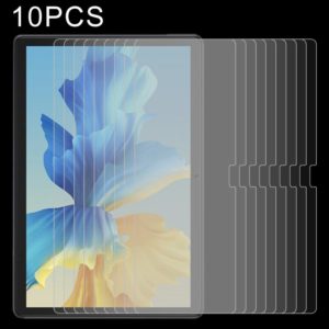 For Cubot Tab 10 10 PCS 0.26mm 9H 2.5D Tempered Glass Film (OEM)