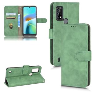 For Blackview A50 Skin Feel Magnetic Flip Leather Phone Case(Green) (OEM)