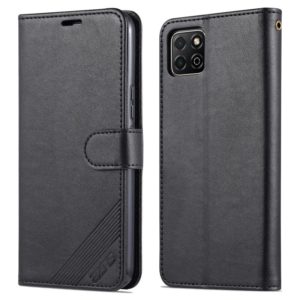 AZNS Sheepskin Texture Horizontal Flip Leather Case with Holder & Card Slots & Wallet For Honor Play 20(Black) (AZNS) (OEM)